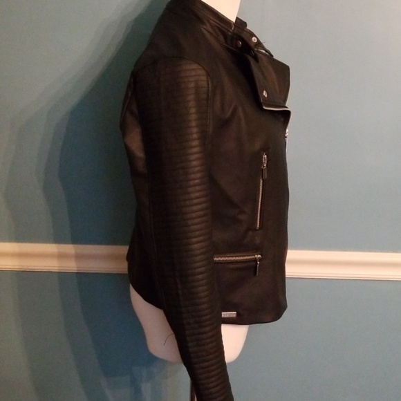 EUC Vegan Moto Jacket M - Picture 3 of 6